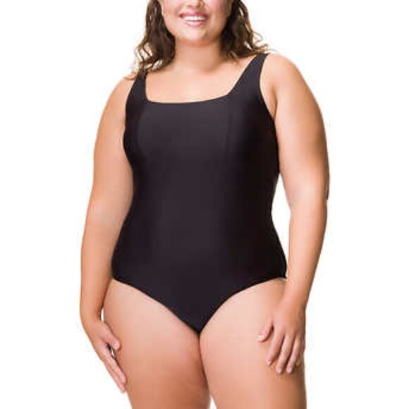 NEW Roots Swimsuit | Black Square Neck - Picture 2 of 9